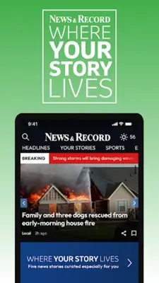 News & Record android App screenshot 3